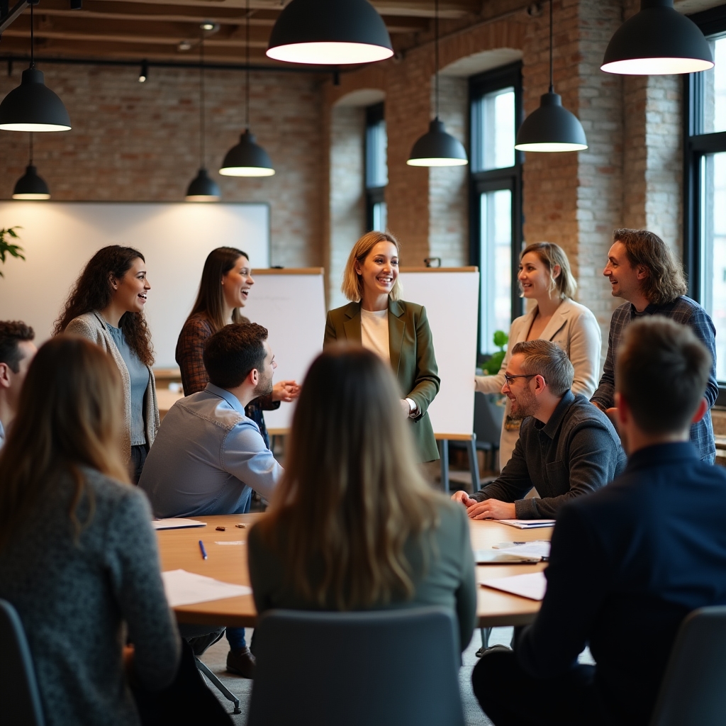 Interaktív workshop csoportos gyakorlás